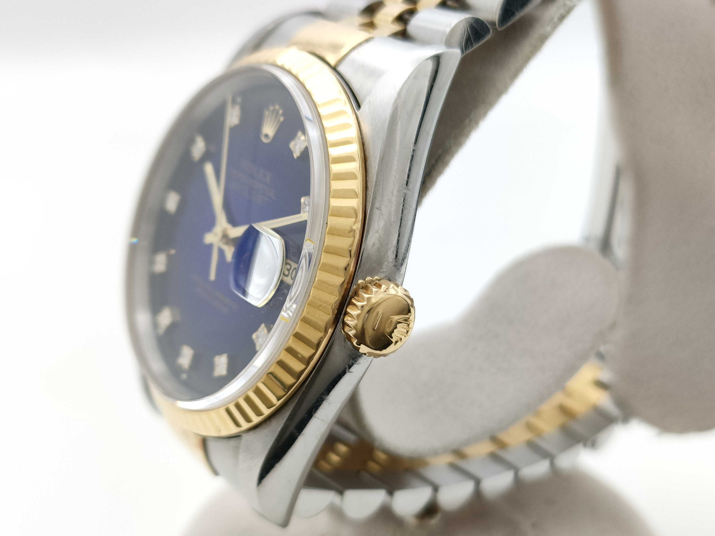 ROLEX 16233G S478455 Blue Gradient Boys' Watch