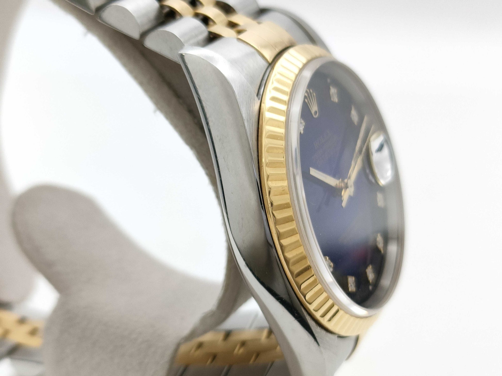 ROLEX 16233G S478455 Blue Gradient Boys' Watch