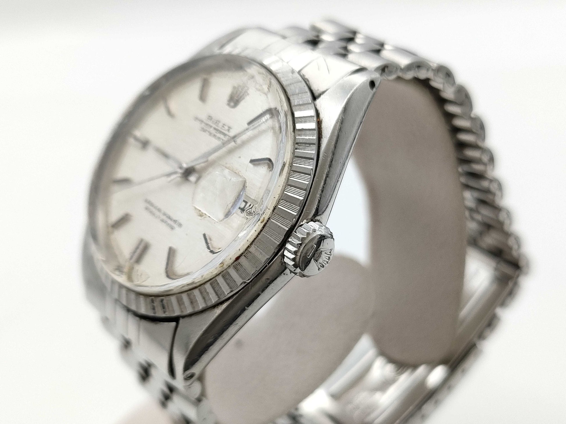 ROLEX 1601-3 2370107 Mosaic Dial Boys' Watch