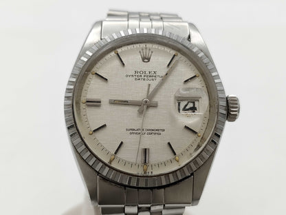 ROLEX 1601-3 2370107 Mosaic Dial Boys' Watch