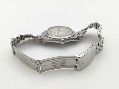 ROLEX 1601-3 2370107 Mosaic Dial Boys' Watch