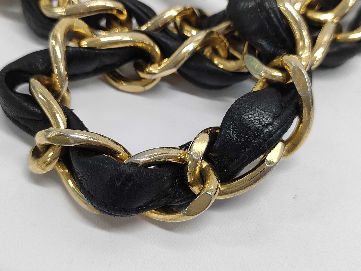 CHANEL Nakamato Chain Shoulder Bag with Sticker