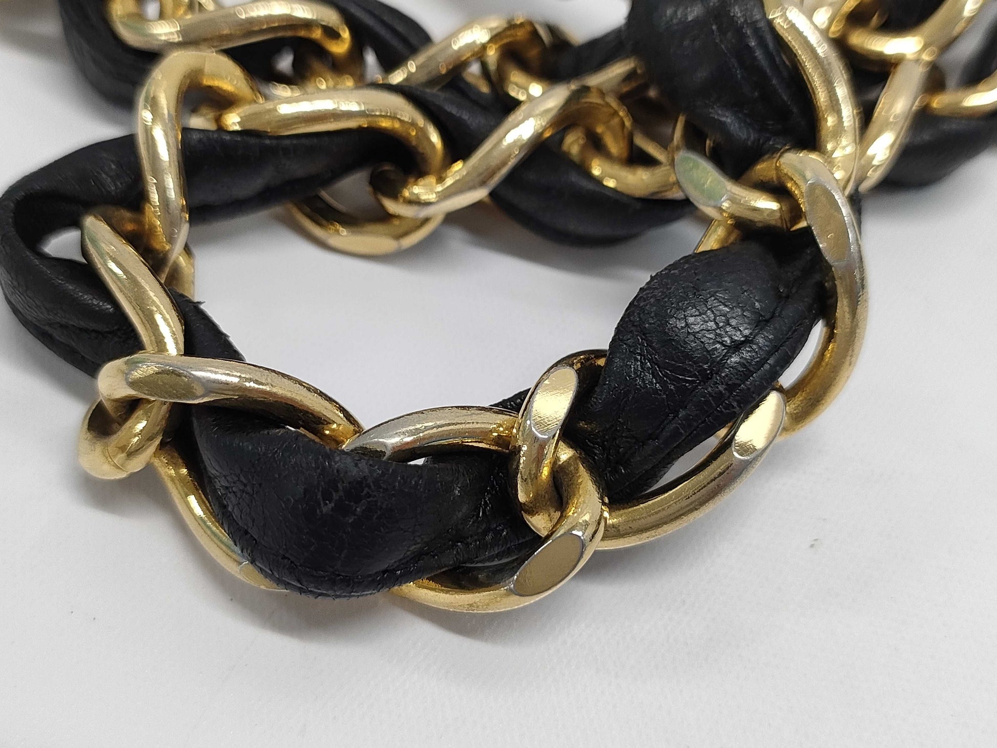 CHANEL Nakamato Chain Shoulder Bag with Sticker