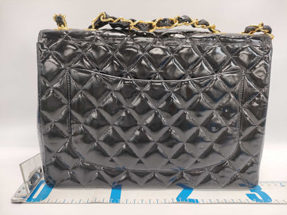 CHANEL Medium Chain Shoulder Bag with Sticker and Card