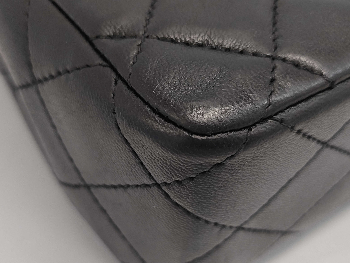 CHANEL Matelasse Chain Shoulder Bag with Sticker and Card