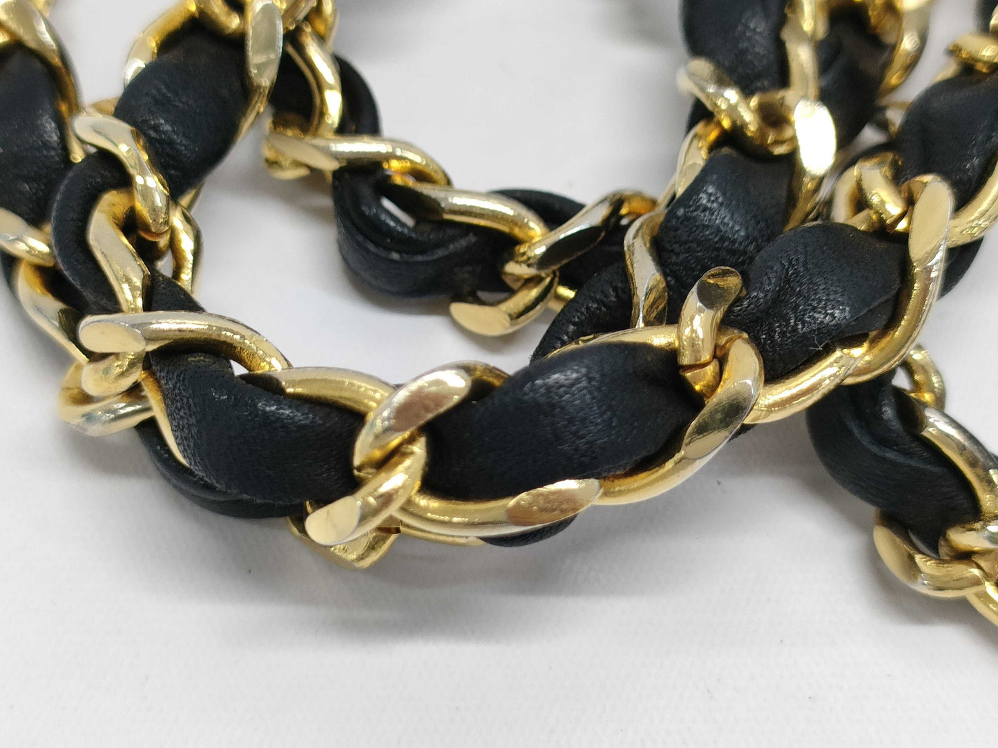 CHANEL Matelasse Chain Shoulder Bag with Sticker and Card