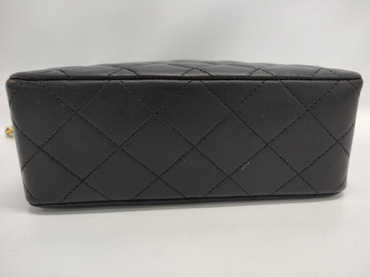 CHANEL Matelasse Chain Shoulder Bag with Sticker and Card