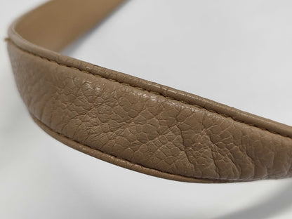 CHANEL Chocolate Bar Leather Handbag with Sticker and Card