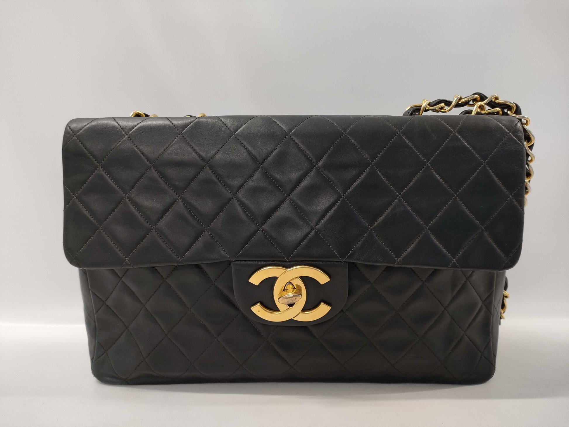 CHANEL Dekamato Chain Shoulder Bag with Seal