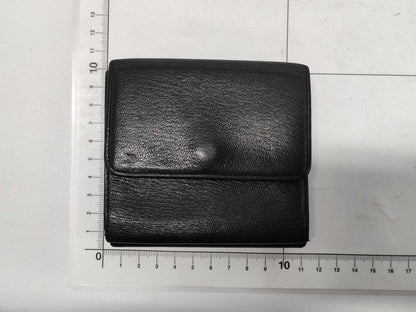 CHANEL Lambskin Folding Wallet with Cards and Stickers