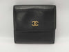 CHANEL Lambskin Folding Wallet with Cards and Stickers