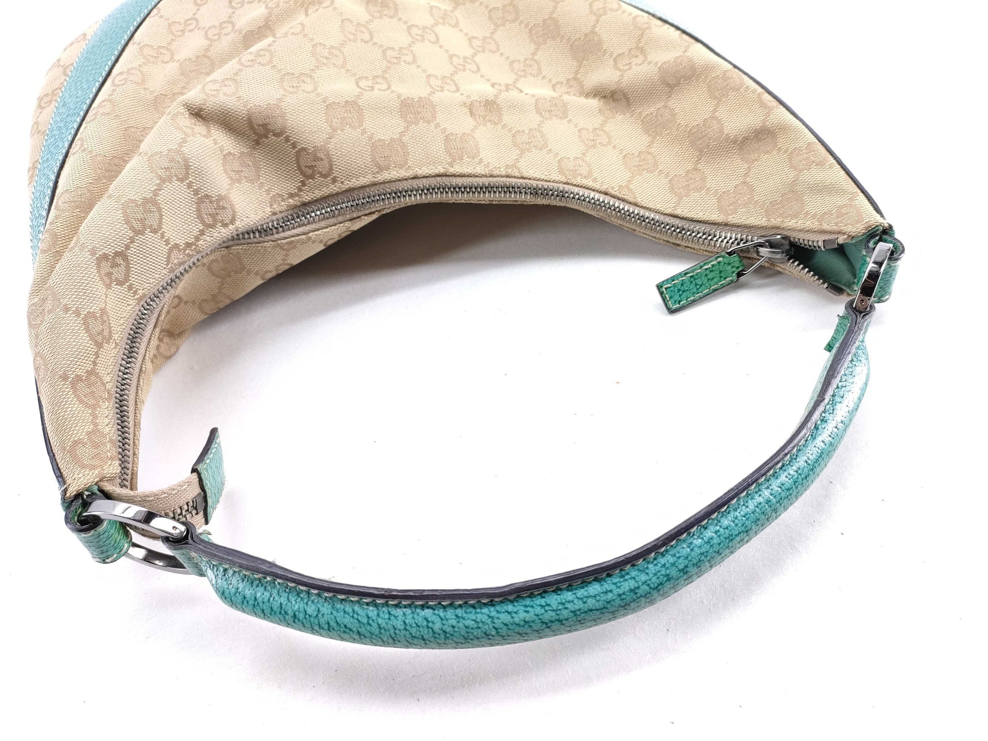 GUCCI GG Canvas Hobo Shoulder Bag