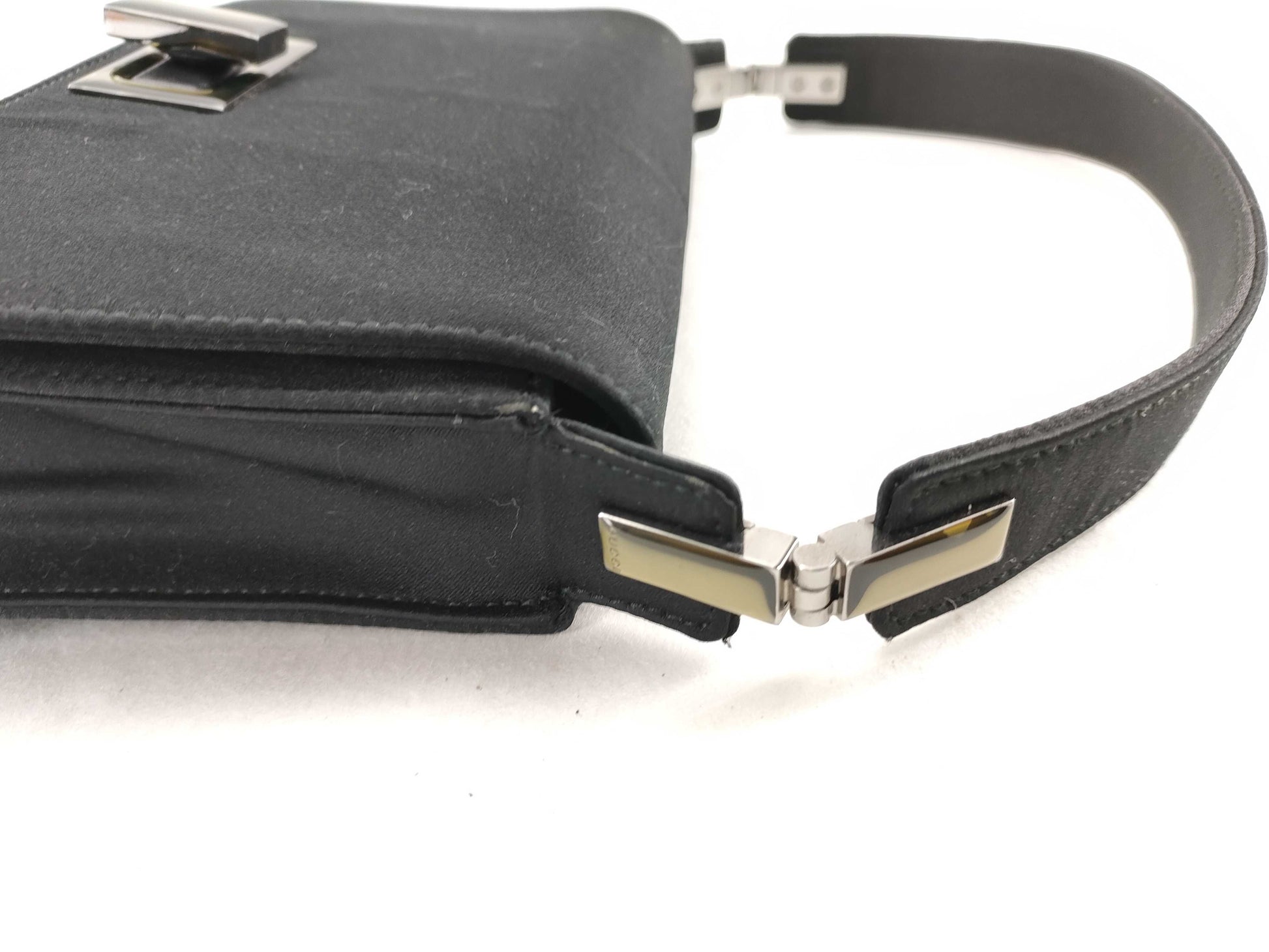 GUCCI GUCCI Satin Turnlock Handbag Handbag