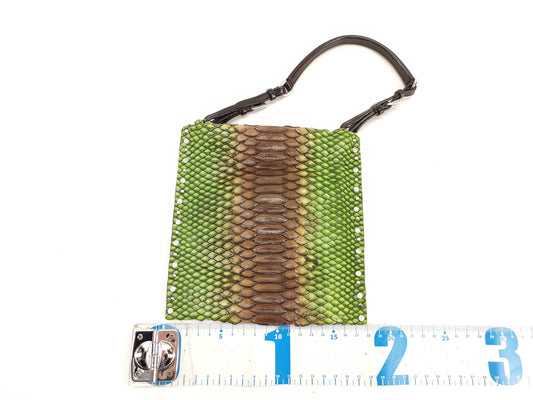 PRADA PRADA Rhinestone Python Handbag Shoulder Bag