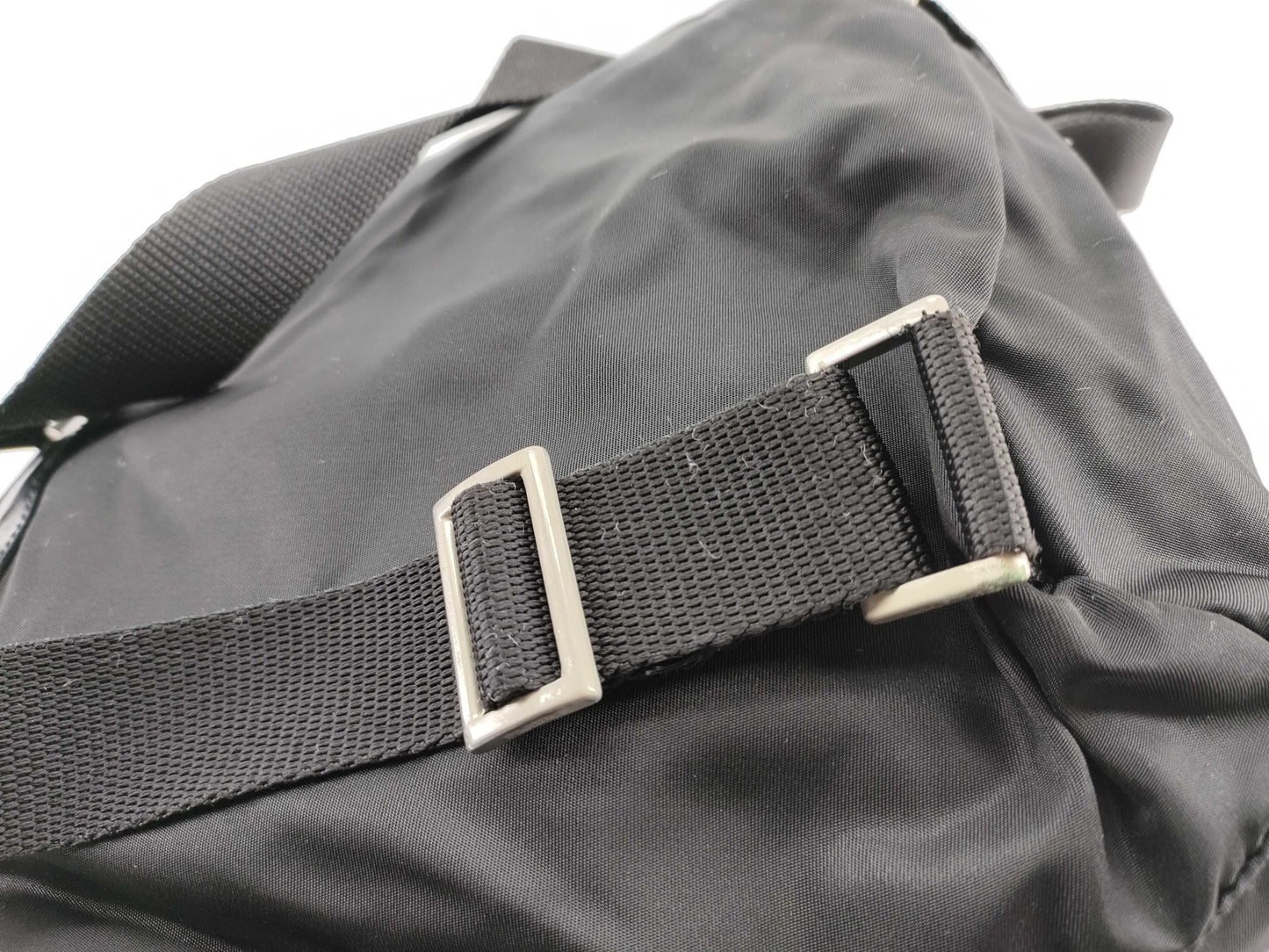 PRADA Tessuto Nylon Backpack in Black