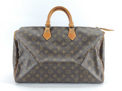 LOUIS VUITTON Monogram Louis Vuitton Speedy 40 Monogram M41522 861SA Boston Bag