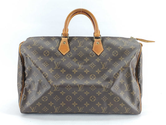 LOUIS VUITTON Monogram Louis Vuitton Speedy 40 Monogram M41522 861SA Boston Bag
