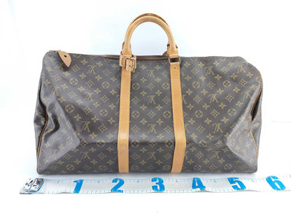 LOUIS VUITTON Monogram Louis Vuitton Keepall 55 Monogram M41424 SD834 Boston Bag