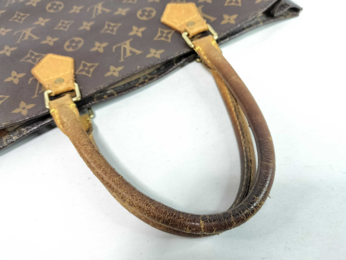 LOUIS VUITTON Monogram Louis Vuitton Monogram Sac Plat Tote Bag