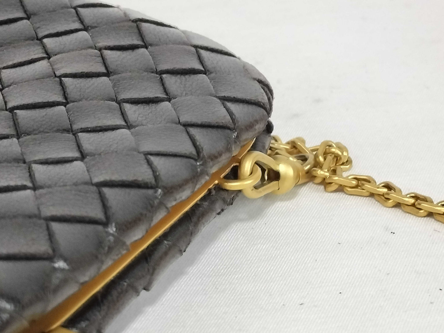 BOTTEGA VENETA Intrecciato Chain Shoulder Bag