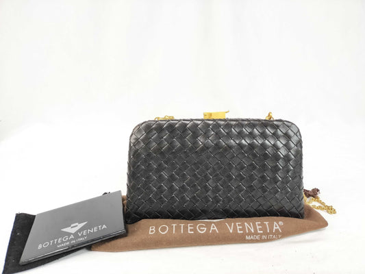 BOTTEGA VENETA Intrecciato Chain Shoulder Bag
