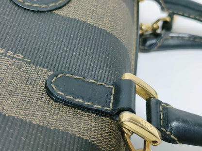 FENDI Pecan Pattern FENDI 2WAY Pecan Boston Bag Handbag