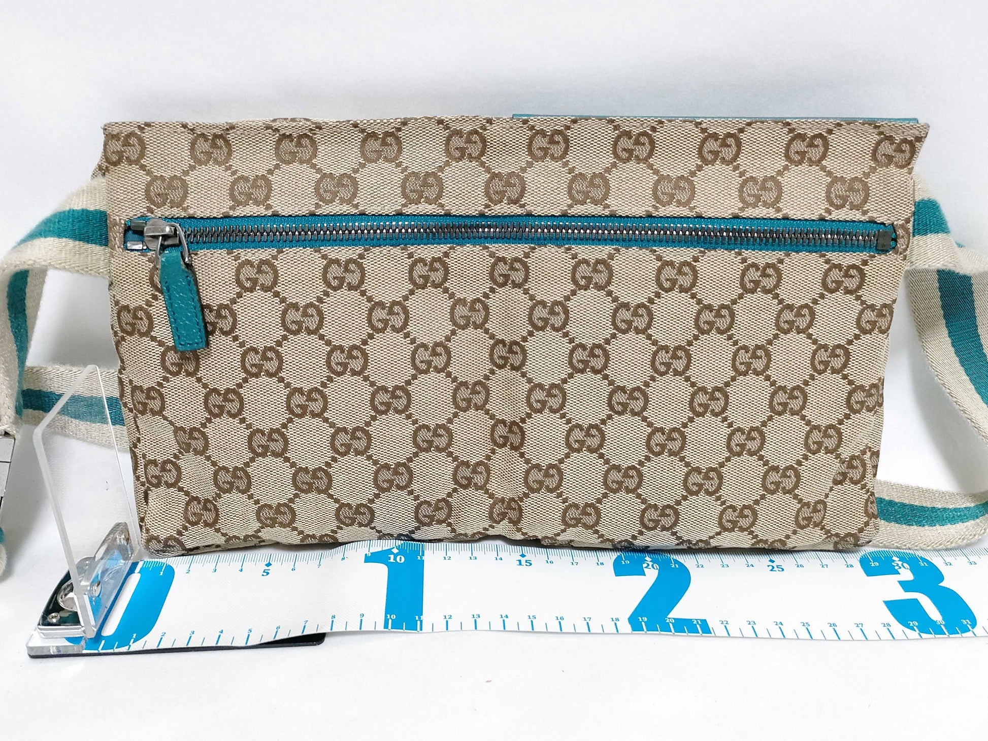 GUCCI GG Canvas Waist Pouch Waist Bag