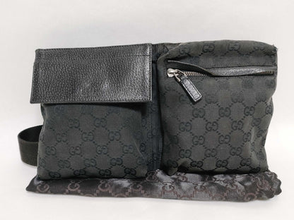 GUCCI GG Canvas Waist Pouch Waist Bag