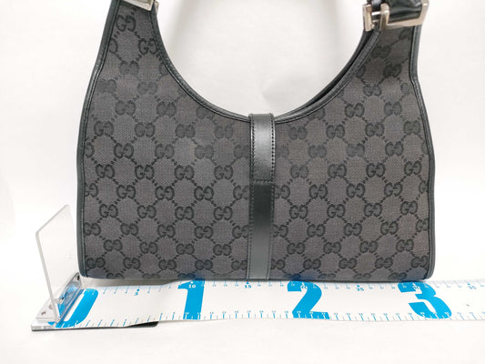 GUCCI GG Canvas Jackie Handbag