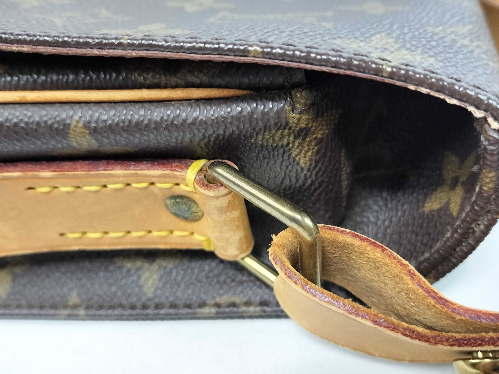 LOUIS VUITTON Monogram Cartesière Shoulder Bag