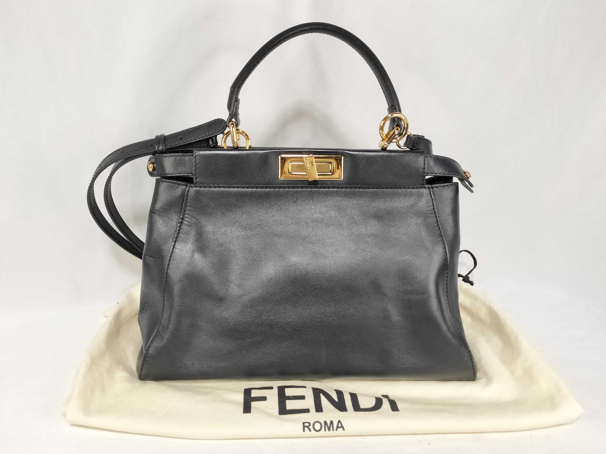FENDI Peekaboo Handbag