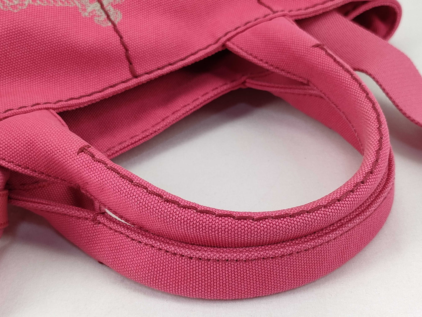 PRADA PRADA Canapa 2-Way Handbag with Shoulder Strap