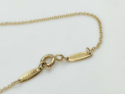 Tiffany & Co. By the Yard 1PD YG Au750 2.0g Necklace 