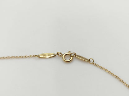 Tiffany & Co. By the Yard 1PD YG Au750 2.0g Necklace 