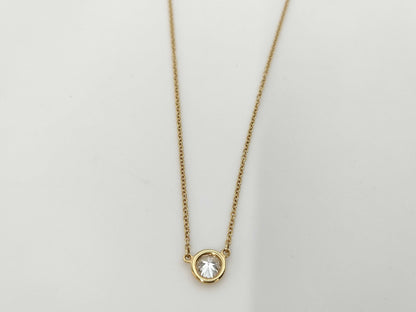Tiffany & Co. By the Yard 1PD YG Au750 2.0g Necklace 