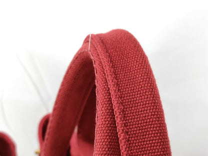 PRADA PRADA Canapa Red Handbag
