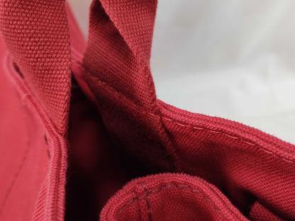 PRADA PRADA Canapa Red Handbag