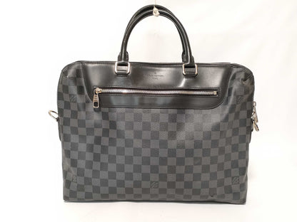 LOUIS VUITTON Damier Graphite Louis Vuitton Porte-documentaire Damier Graphite Briefcase Business Bag