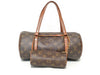 LOUIS VUITTON Monogram Louis Vuitton Monogram Old Papillon 25 Handbag with Pouch