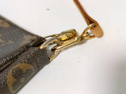 LOUIS VUITTON Monogram Louis Vuitton Accessoires Monogram Long Shoulder Pouch *ST Torn Shoulder Bag