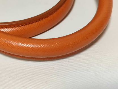 PRADA Saffiano Mini Boston Bag, Orange