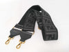 FENDI Zucca Pattern Fendi Strap You Zucca Pattern Leather Canvas Black Strap
