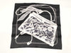 HERMES Carre 65 Large Silk Scarf Please Check In Black and White Excellent Condition