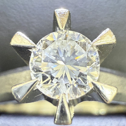 D0.54ct Pt850 5.2g Ring 