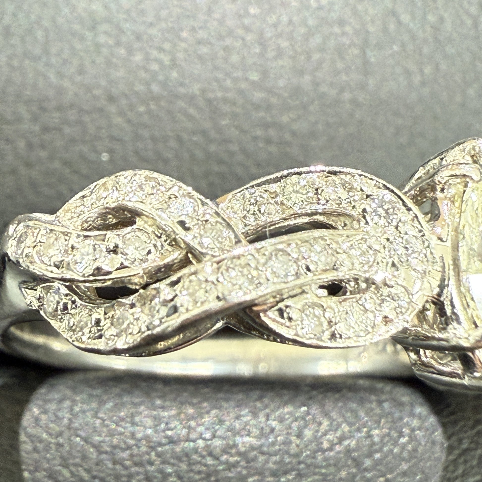 D0.297ct FD0.24ct Pt900 6.7g Ring 