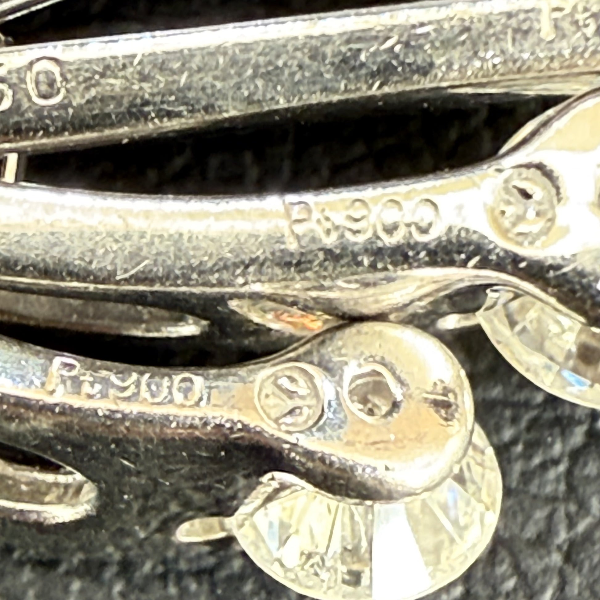 D1.50ct Pt900/850 8.0g Necklace 