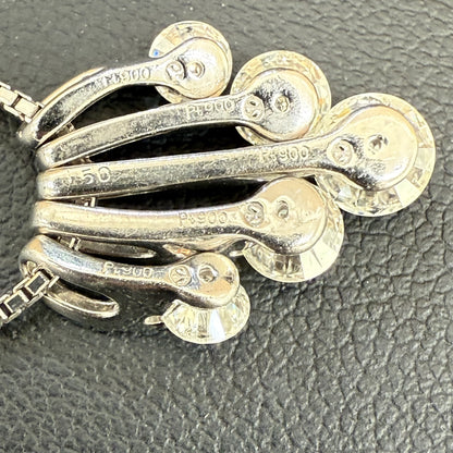 D1.50ct Pt900/850 8.0g Necklace 