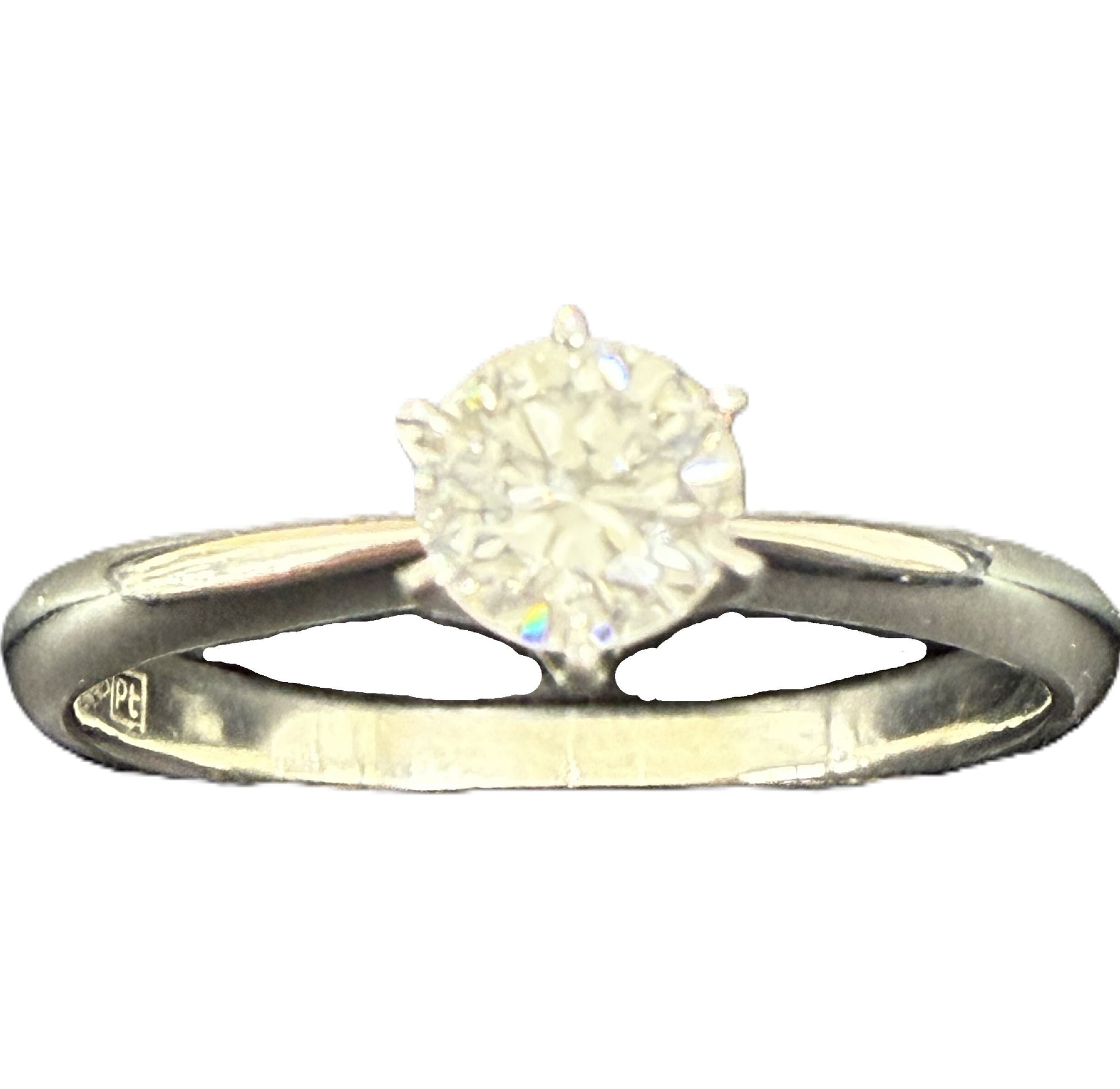 D0.350ct PT900 3.0g Ring 