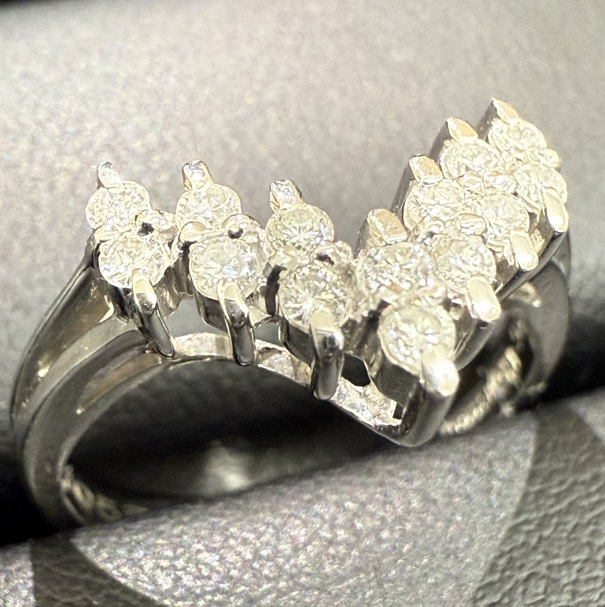 D0.26ct Pt900 4.8g Ring 