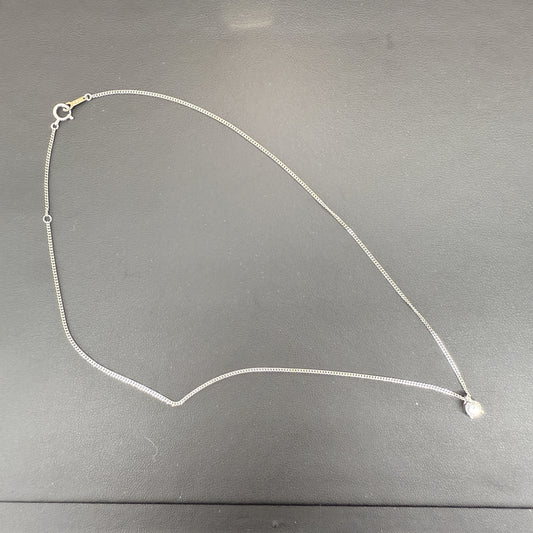 D0.50ct Pt900/850 3.9g Necklace 
